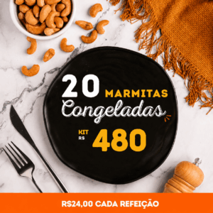 Kit 20 marmitas
