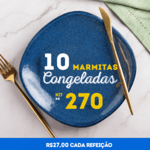 Kit 10 marmitas