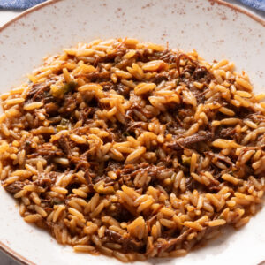 Arroz de fraldinha